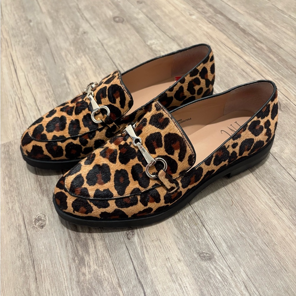 Women’s Leopard Print Loafers